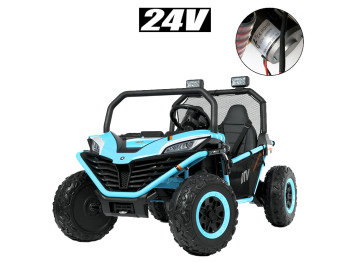 Дитячий електромобіль Джип. Bambi Racer M 4969(2)EBLR-4(24V)
