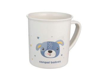 Кружка пластикова CUTE ANIMALS - блакитна. Canpol Babies 4/413_blu2