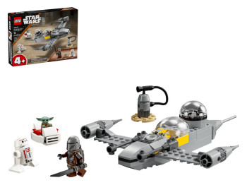 Конструктор LEGO Star Wars Звездный истребитель N-1 Мандо и Грогу, 92 детали
