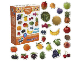 Набір магнітів Fruits and berries. Magdum ML4031-11 EN