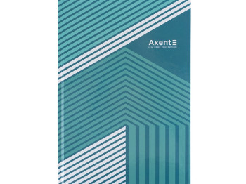 Книга записна у клітинку зелена Lines А4. 96 аркушів. Axent 8422-582-A