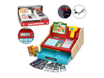 Касовий апарат 818-503-09, калькулятор, звук, світло, сканер, USB зарядне, 2 види (ціна за 1шт)