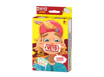 Настільна гра VETO міні, Danko Toys