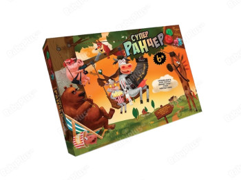 Настольная развлекательная игра Супер Ранчер. DankoToys G-SR-01-01U. Укр УЦЕНКА