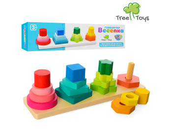 Деревянная игрушка Геометрика. Tree Toys MD 1216