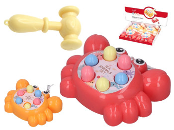 Интерактивная игра краб, 12 см, звук и свет, 2 вида (цена за 1шт)