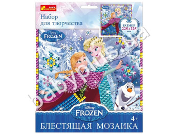 Блестящая мозаика Анна и Эльза, Frozen, Disney, Ranok Creative