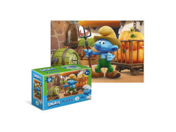 Пазл-мини The Smurfs, Фермер с тыквами, DoDo 200693