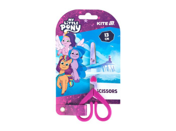 Ножницы детские My Little Pony LP25-121, 13 см, с рисунком на лезвии, ручки в форме сердца, Kite