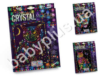 Набор для творчества CRYSTAL MOSAIC. DankoToys CRM-01-01-10 УЦЕНКА 