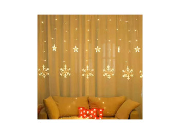 Гирлянда-занавеска светодиодная Snowflakes 2,5х0,85м, 120led, R92652