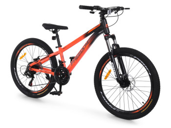 Велосипед Profi Freedom FD-2404, алюмінієва рама, колеса 24 дюйми, Shimano 21 швидкість