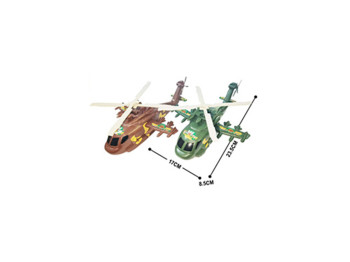 Вертоліт запускний 218, 24,5 см, ручний запуск, BabyToys