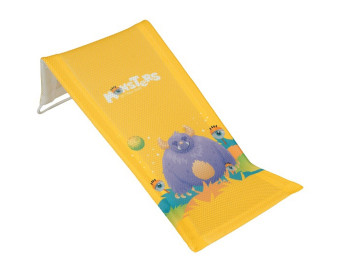 Лежак для купання з малюнком Монстрики жовтий. Tega Baby MN-026-124