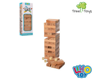 Дерев'яна іграшка Гра вежа. Tree Toys MD 1210