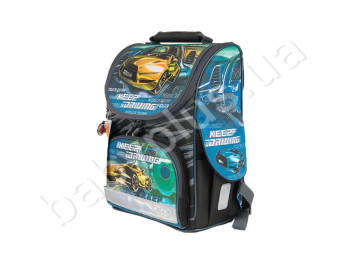 Рюкзак дитячий каркасний Nature Quest Collection Race Car yellow. Tiger 1728R