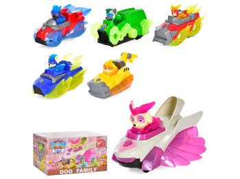 Игровой транспорт с фигуркой SZ-9088A-BCDEF, 15 см, подвижные элементы