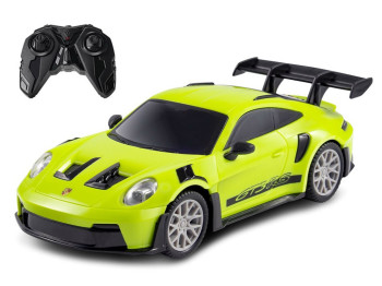 Машинка Порше 911 салатовая на батарейках 1:16, 37,2x17x12 см, Kool Speed DHTRC10649G