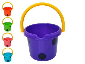 Ведро для песочницы с картинкой 23247, малое, пластик, M Toys