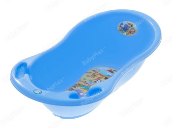 Ванночка з термометром синя Сафарі 86 см. Tega Baby SF-004-126