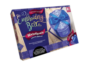 Набор для творчества Шкатулка Embroidery Box, Danko Toys