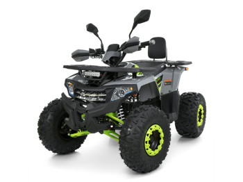 Квадроцикл електричний HB-FC1450-11-5, сірий неоново-зелений, 1450W, 60V