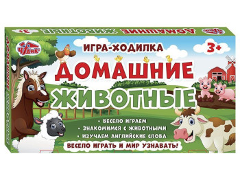 Настольная игра, Животные, Ranok Creative