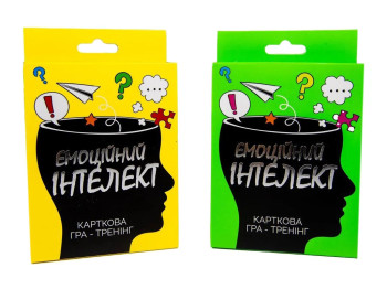 Гра настільна карткова Емоційний інтелект, 49 карток, тренінг спілкування, Strateg