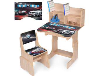 Парта со стульчиком BMW Таблица умножения. N 2071-7-3