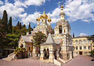 Пазлы Собор Александра Невского Ялта, 500 элементов, Castorland