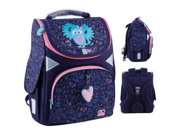 Рюкзак шкільний каркасний Pretty Owl. GoPack GO24-5001S-2