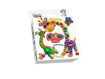 Креативна творчість Air Clay 10 кольорів, Danko Toys
