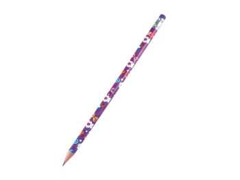 Олівець чорнографітний з гумкою H-B PENCILS, ST00410