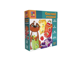 Міні-розвивашка сортер Смачний урожай, Vladi Toys