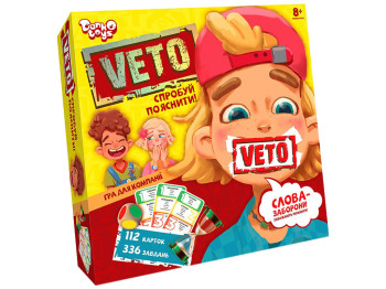 Настільна гра VETO, Danko Toys