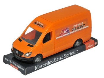 Машинка Tigres 39719 Mercedes-Benz Sprinter грузовой оранжевый 1:24