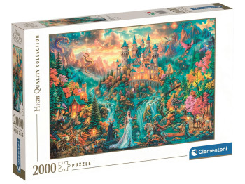 Пазлы Легенды скрытого королевства Clementoni, 2000 элементов
