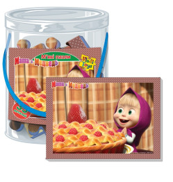 Маша и Медведь А4 (Маша с пирогом)