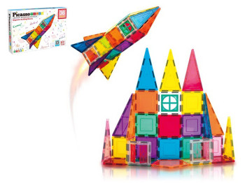 Магнітний конструктор PicassoTiles Magnetic Building Blocks, 36 деталей