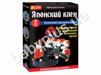 Набор для эксперементов, Японский сад кристалов Японский клён, Ranok Creative