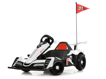 Електрокарт Bambi kart M 6147EBLR-1(24V) (1шт) р/к2,4G, 2мотори150W, 1акум24V14AH, EVA, MP3, TF