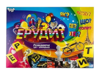 Настільна гра маленька Ерудит, Danko Toys