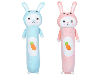 Іграшка м’яка подушка Заєць MP 2346-1, 70 см, 2 кольори, Limo Toy