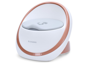 Горщик дитячий Egg Potty Gold, з м’якою накладкою, 34,2x32,9x29,4 см, ME 1143 Gold, El Camino