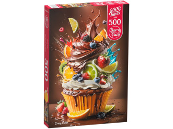 Пазлы Безумное пирожное, 500 элементов, Cherry Pazzi 20142