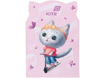 Блокнот в мягком переплете, 48 листов, Pink cat, Kite