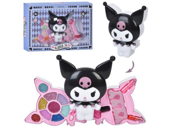 Игрушка косметика Животное, тени, помада, лак, 2 вида