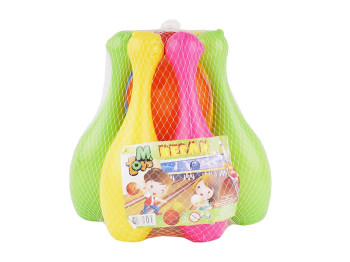 Набір для боулінгу з кеглями 05022, 25 см, з кулями, M.Toys