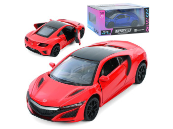 Машинка металева інерційна.Honda NSX 12 см, відчиняются двері, АвтоСвіт