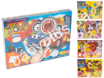 Набор для творчества Mosaic clock, Danko Toys